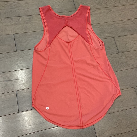 Lululemon Sculpt Tank Coral Pink Medium Estimated Size 8 - Picture 6 of 6